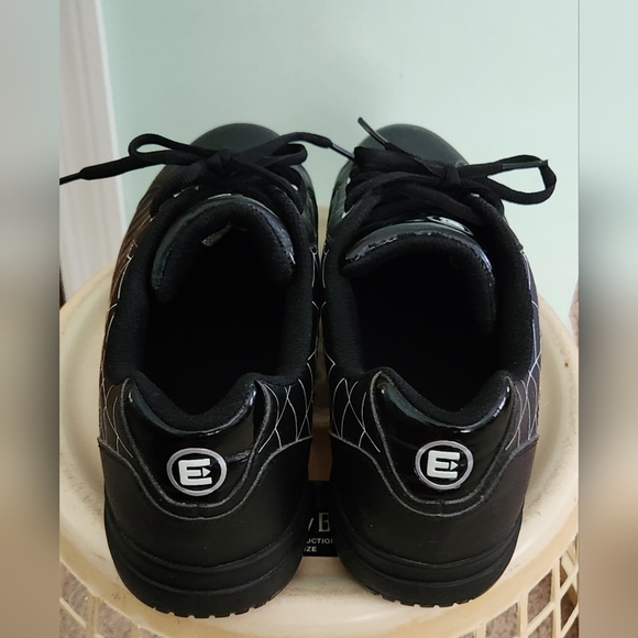 Etonic Black Widow Spider Web Bowling Shoes men's size 9.5 black - Picture 6 of 10